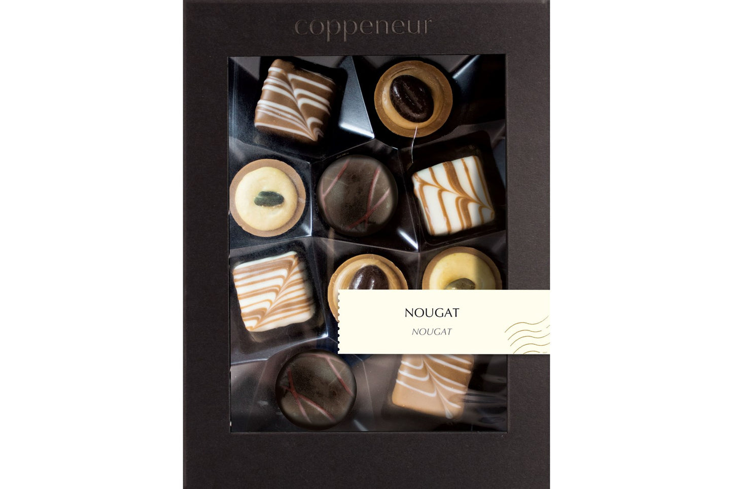 10 selection nougat pralines