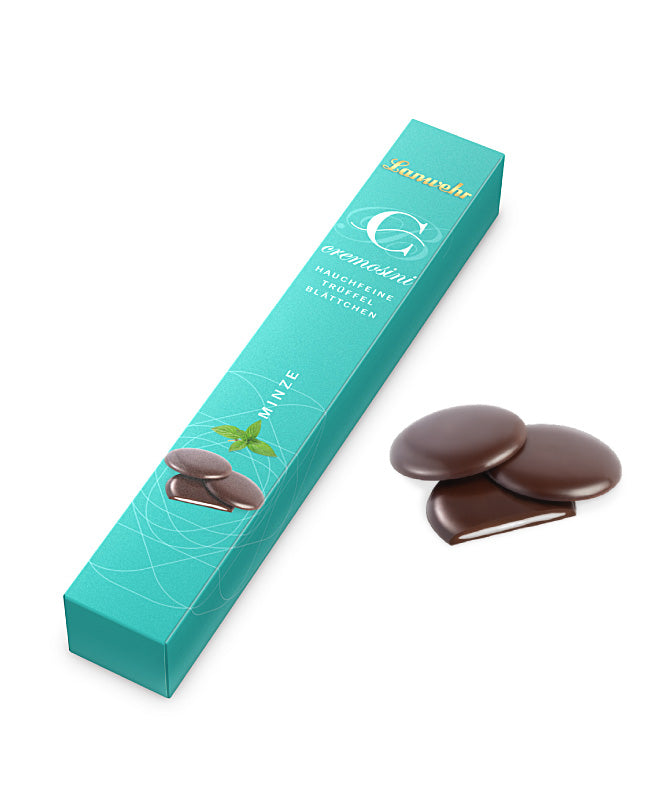 Lanwehr Zartbitterblättchen Minze