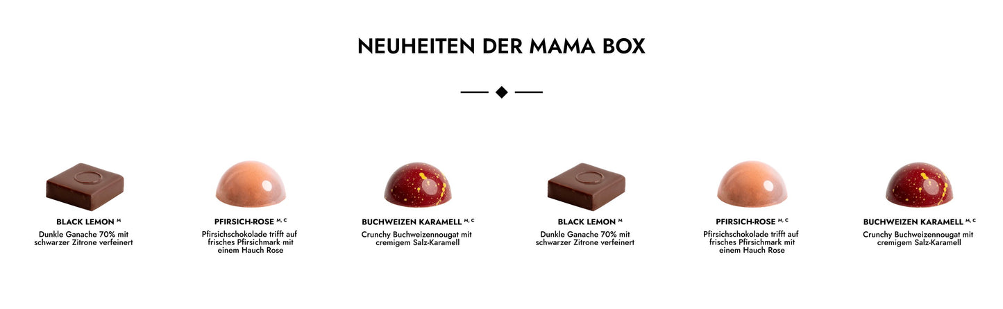 "FÜR DIE BESTE MAMA" 12ER PRALINENBOX