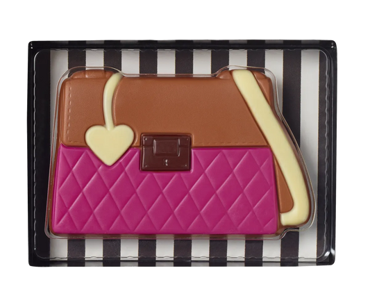 Confiserie Weibler Schokolade formvollendet Handtasche