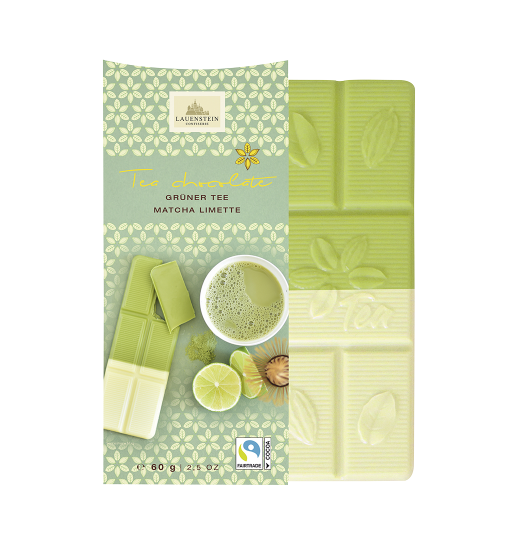 Lauensteiner Tea Chocolate "Green Tea Matcha Lime"