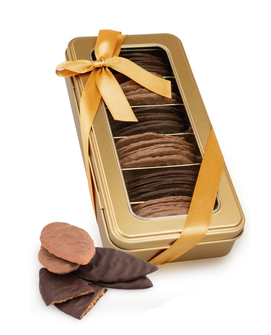 Gift box almond leaves