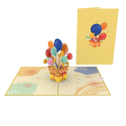 Geschenkbox Pop-Up Karte