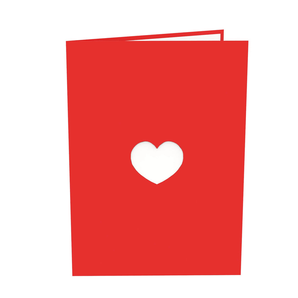 Teddybär mit Herz Pop-Up Karte