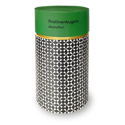 Geschenkdose alkoholfreie Pralinenkugeln, 15 St.