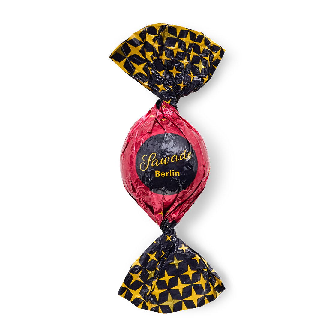 Gift tin of mixed chocolate balls, 15 pieces.